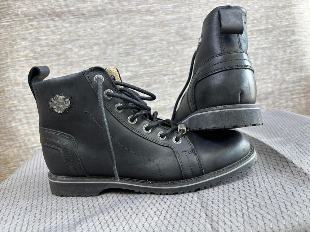 Harley-Davidson Stratford 6" Monkey D93686 Mens Black Motorcycle Boots Size 8.5M